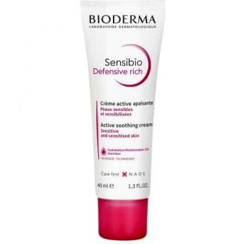 Bioderma Sensibio Defensive Rich Active Soothing Cream 40ml