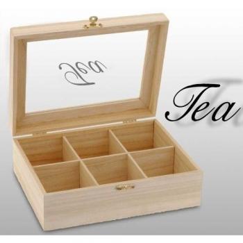555Y41 - Caja Madera Para Te