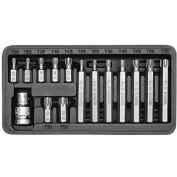 Yato YT-0411 - Set de llaves especiales Torx 15 uds Yato