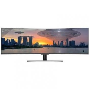 LC-Power LC-M49-DFHD-144-C-Q Monitor Curvo Gaming LED 124,5 cm (49) UltraWide Full HD QLED 3840 x 1080 Pixeles Negro 144Hz