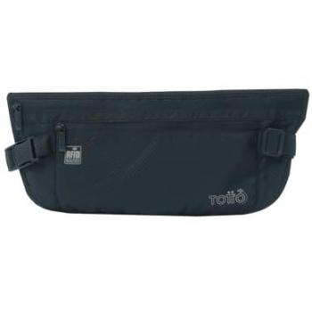 Riñonera de Viaje TOTTO Security - Salute, RFID Blocker, 28x13x1 cm, Resistente, Tira Ajustable