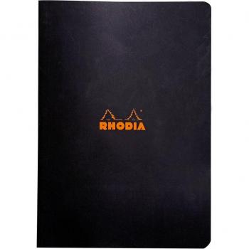 Rhodia 119163C - Cuaderno A4 - Rhodia Classic - Cuadricula (5x5mm) - Negro