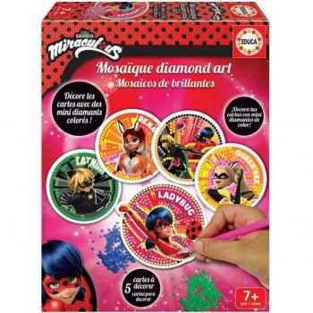 Miraculous Ladybug - Set de creación de mosaicos brillantes