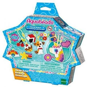 Aquabeads Keychain Refill Set - Colorful Bead Crafting Kit for Kids