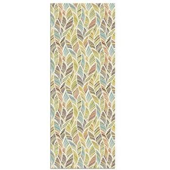 Alfombra Vinílica, Plumas, 180 x 70 x 0.2 cm, Multicolor, ALV-096