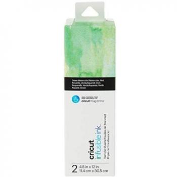 Cricut Joy Infusible Ink 2x Green Watercolor