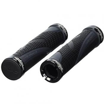 XLC 2501585750 Puños Deportivos bo GR-S23, Unisex, Negro/Gris
