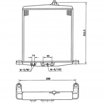 Radiador de aceite NRF 31059, tipo: enfriador de aceite, características: diseño compacto, alta eficiencia en la transferencia de calor, construcción duradera, fácil instalación