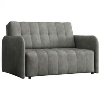 Sofá-cama Columbus 177 con función de dormir y caja de ropa de cama, dimensiones 125 x 85 x 98 cm