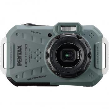 Pentax WG-1000 Cámara compacta de aventura, 16 MP, vídeo Full HD, color oliva