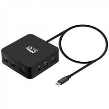 Adesso 11 in 1 USB-C Multiport Docking Station (TAA Compliant)