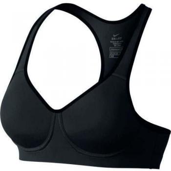 Nike Pro Rival Bra - Sujetador para mujer, color negro / blanco, talla 32C