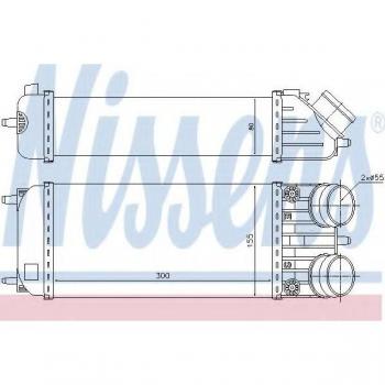 Intercooler Turbo Nissens 96508 de alto rendimiento