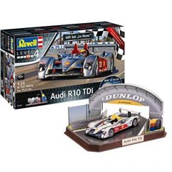 Kit de Maqueta Audi R10 TDI Le Mans 1:24 + Rompecabezas 3D Diorama