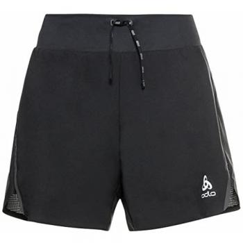 Odlo Pantalones Cortos 2 En 1 Axalp Negro Mujer