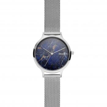 Reloj Analógico de Cuarzo para Mujer Skagen SKW2718 con Correa de Acero Inoxidable y Diámetro de 34mm en Color Azul
