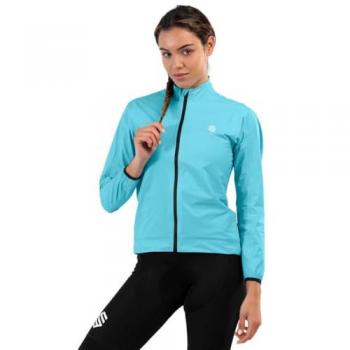 Chaqueta de ciclismo para mujer J2 Blockhaus Siroko impermeable y transpirable