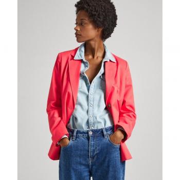 Abrigo Solange Beige de Paño Pepe Jeans para Mujer