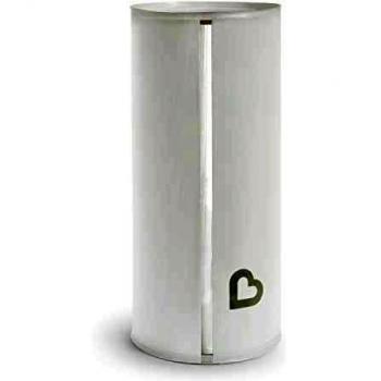 Contenedor Portátil Desechable para Pañales Munchkin - Pack de 5, Almacena hasta 150 Pañales, Blanco