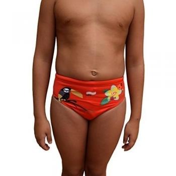 Swimgo Toucan Design Bañador de Entrenamiento, diseño de tucán, M-30 11-12 años