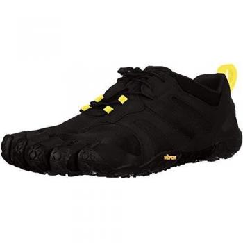 Vibram Fivefingers 19M7601 V 2.0, Zapatillas de Trail Running Hombre, Negro Y Amarillo, 41 EU