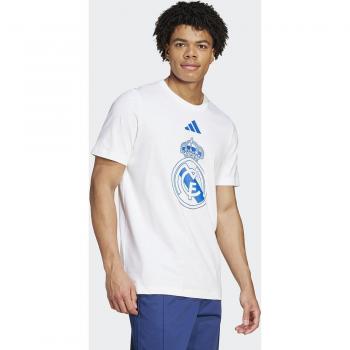 Adidas Real Madrid DNA Graphic T-Shirt for Men - White