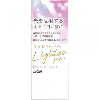 LION Lightee Whitening Toothpaste - Rose Mint Flavor (53g)