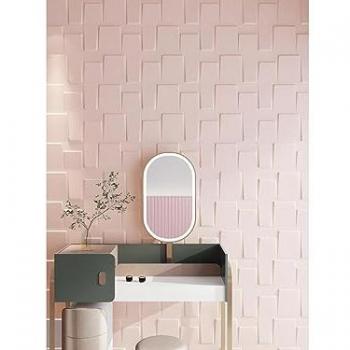 Panel mural 3D BRICK pintable - Pack de 3m² - Lote de 12 piezas