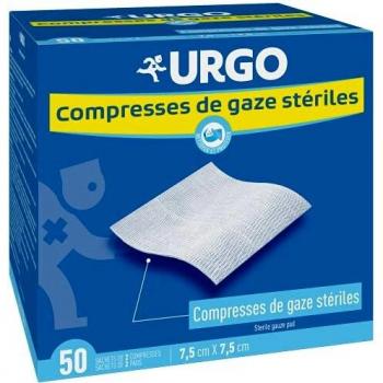 Compresas Estériles Urgo 7,5 cm x 7,5 cm - Paquete de 100 Unidades