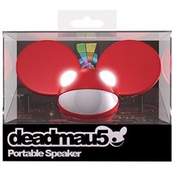 KitSound Deadmau5 - Altavoz portátil, rojo