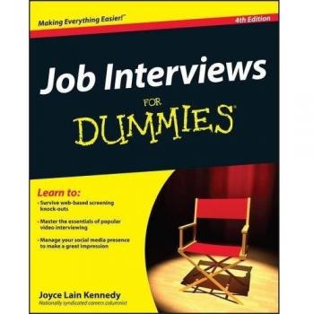 Job Interviews For Dummies, 4th Edition