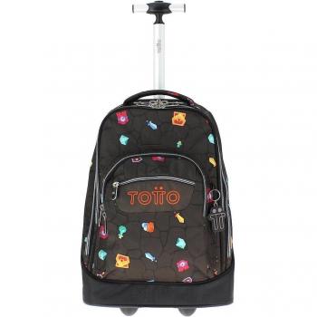 TOTTO Mochila Escolar con Ruedas Papel-3Y7