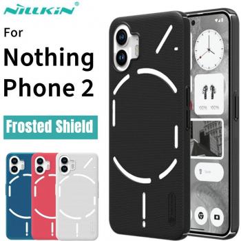 Funda Nillkin Super Frosted Shield para Nothing Phone 2 - Protección Dura, Antichoque y Ultra Fina, Color Negro