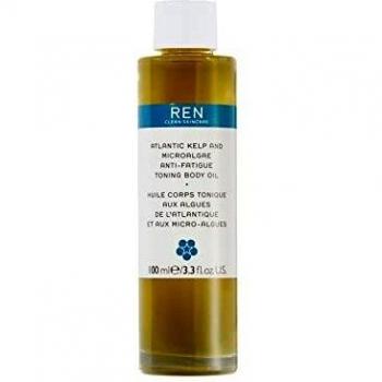 Body by REN Clean Skincare Atlantic Kelp and Microalgae Anti-Fatigue Toning Body Oil / 3.3 fl.oz. 100ml
