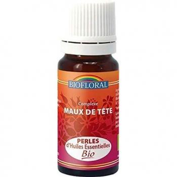 Perlas Esenciales Complejo Alivio Dolor de Cabeza 240 Perlas 20ml - Biofloral