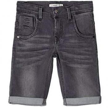 NAME IT Nkmtheo Dnmclas 5155 Long Shorts Noos Pantalones Cortos, Gris
