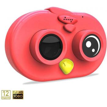 Cámara de fotos y videos para niños diseño pajarito