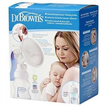 Dr. Brown's Extractor de Leche Manual con Biberón