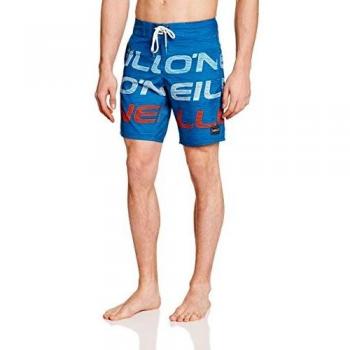O'NEILL Boardshorts PM Floater Boardies Pantalones Cortos, Hombre, Blue AOP, 29