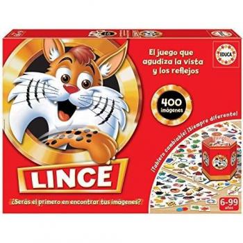 Educa - Lince - Edición Familia Juego de Mesa, Multicolor, 400 imágenes