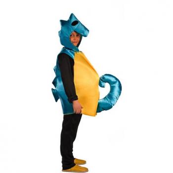 Disfraz de Caballito De Mar Azul para niños