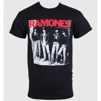 Ramones Rocket To Russia Black Men's T-Shirt - ROCK OFF S