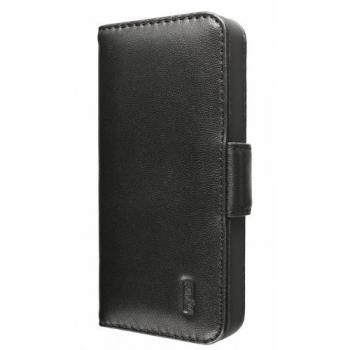 Artwizz SeeJacket Funda de cuero para Apple iPhone 5C - Negro Liso