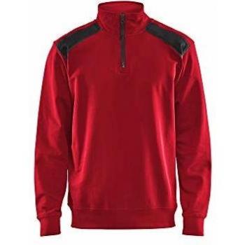 Blaklader Two-Tone Trucker Neck Sweatshirt Size L