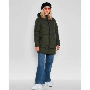 Abrigo de Invierno Noisy May - Dalcon Long - XS XL - Aceituna
