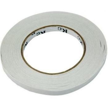 Pinzhi - Nuevo 1 Rollo Cinta Adhesiva Doble Cara 9mm X 50m Accesorio para Oficina Casa