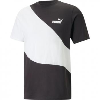 Camiseta Puma Power Cat de Manga Corta para Hombre