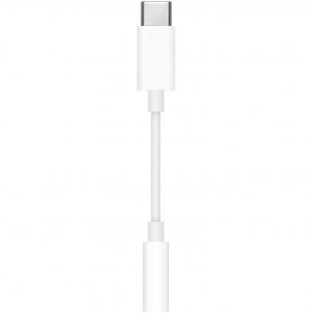 Cambiador de género para cable USB-C a 3,5mm Apple MW2Q3ZM/A Blanco