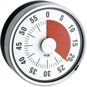 Alerta de Cocina TFA en Metal Gris