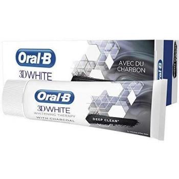 Pasta Dental Oral-B 3D White con Carbón Activo - 75ml